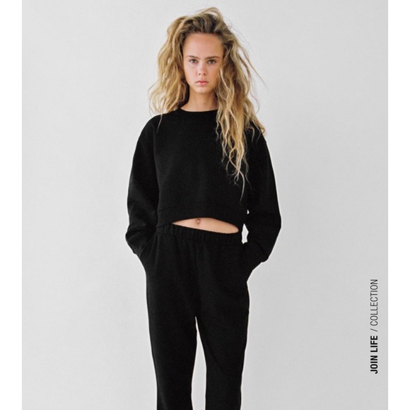 Zara Plush Jogging Pants Online Sales 